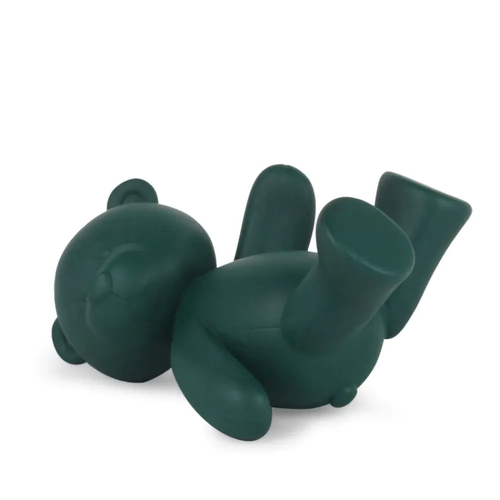 Table Top|Animals^Statues & Sculptures Playful Bear 15cm Green Resin Indoor Sculpture