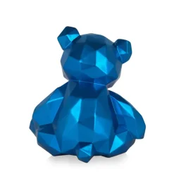 Table Top|Low Poly^Statues & Sculptures Polygon Bear 30cm Blue Resin Indoor Sculpture