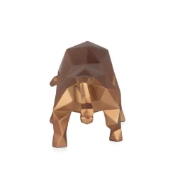 Table Top|Low Poly^Statues & Sculptures Polygon Bull 25cm Bronze Resin Indoor Sculpture