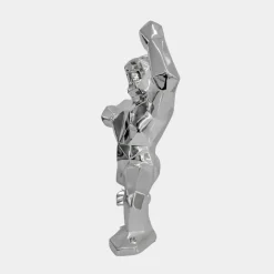 Table Top|Floor Standing^Statues & Sculptures Polygon Gorilla 50cm Chrome Resin Indoor Sculpture