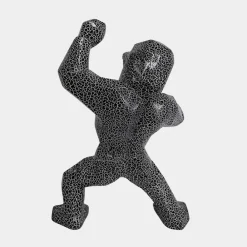 Table Top|Floor Standing^Statues & Sculptures Polygon Gorilla 50cm Lava Resin Indoor Sculpture
