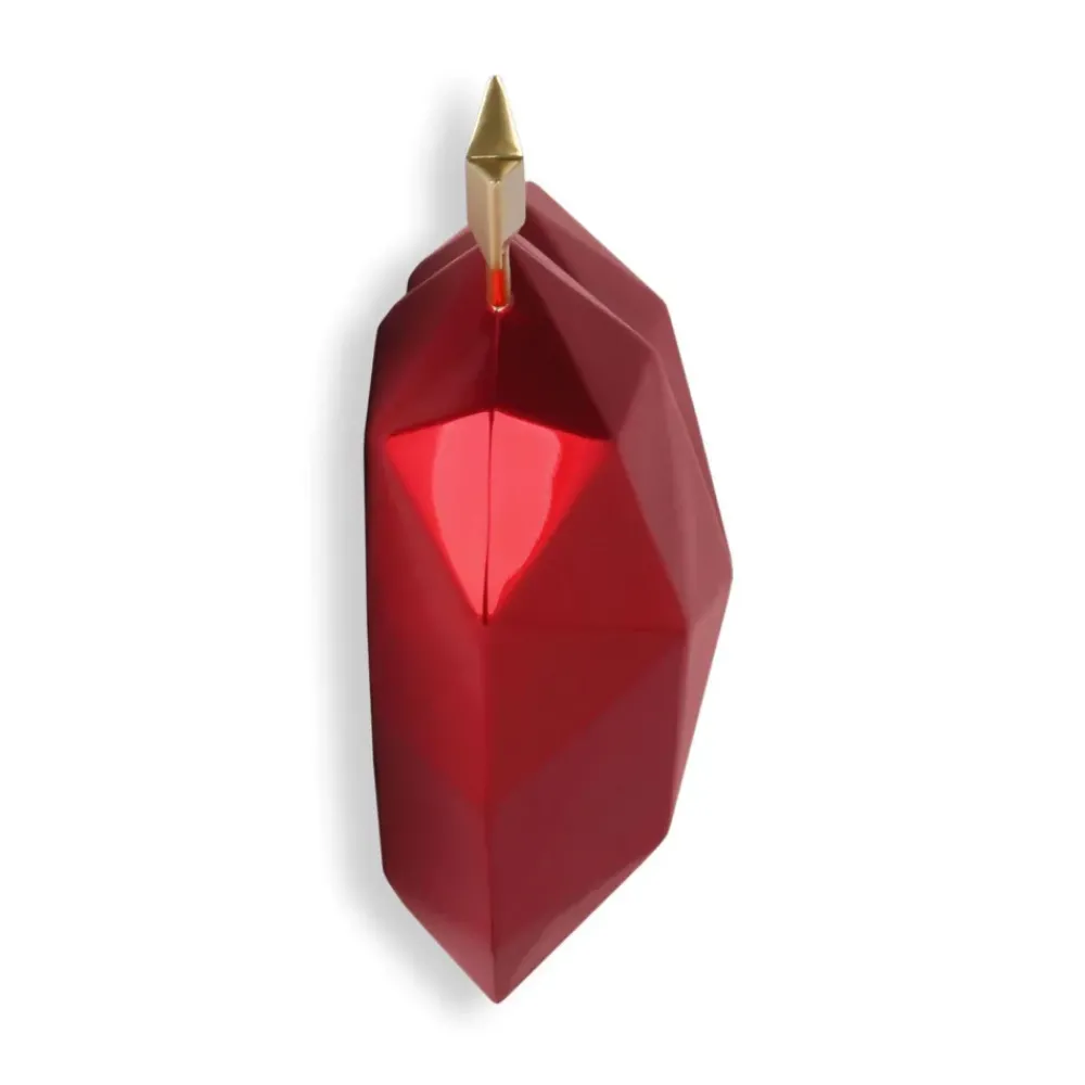 Table Top|Low Poly^Statues & Sculptures Polygon Love 31cm Red Resin Wall Sculpture