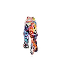 Table Top|Graffiti^Statues & Sculptures Polygon Panther 14cm Graffiti Resin Indoor Sculpture