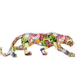 Table Top|Graffiti^Statues & Sculptures Polygon Panther 14cm Street Art Resin Indoor Sculpture