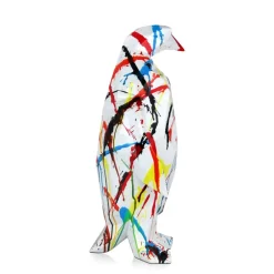 Table Top|Low Poly^Statues & Sculptures Polygon Penguin 50cm Multicoloured Resin Indoor Sculpture