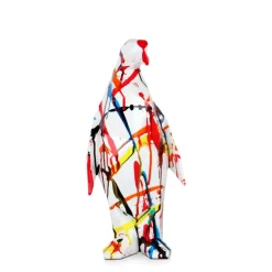 Table Top|Low Poly^Statues & Sculptures Polygon Penguin 35cm Multicolour Resin Indoor Sculpture