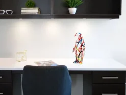 Table Top|Low Poly^Statues & Sculptures Polygon Penguin 35cm Multicolour Resin Indoor Sculpture