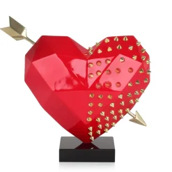 Table Top|Low Poly^Statues & Sculptures Polygon Pure Love 36cm Resin Indoor Sculpture