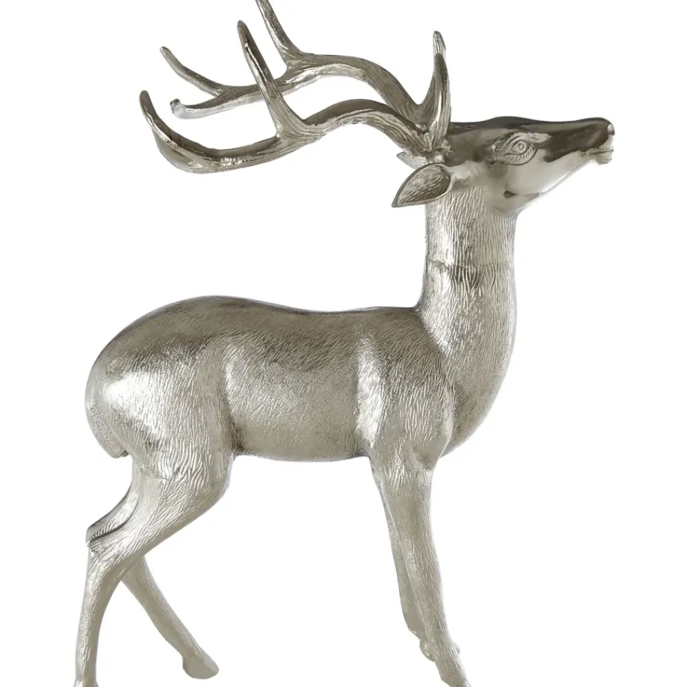 Table Top|Animals^Statues & Sculptures Regal Deer 70cm Metal Indoor Statue
