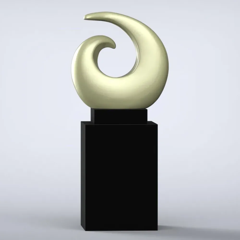 Contemporary|Contemporary^Statues & Sculptures Revolve Limited Edition Sculpture - 16 Colour Options