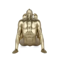 Figurative|Table Top^Statues & Sculptures Rising Core 24cm Gold Resin Indoor Sculpture