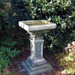 Bird Baths^Statues & Sculptures Rocco Classic Stone Garden Bird Bath