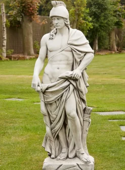 Roman^Statues & Sculptures Roman Gladiator & Goddess Stone Garden Statues