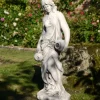 Roman^Statues & Sculptures Roman Goddess with Urns 79cm Stone Resin Garden Statue