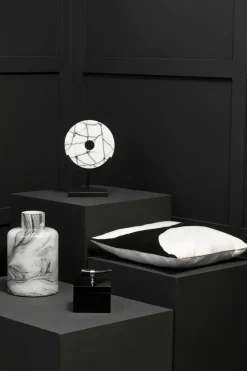 Table Top|Abstract^Statues & Sculptures Sacred Circle 34cm White Marble Indoor Sculpture