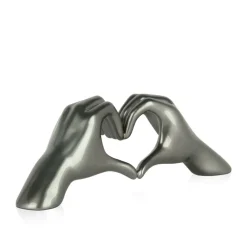 Table Top|Contemporary^Statues & Sculptures Sacred Love 15cm Anthracite Resin Indoor Sculpture