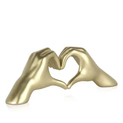 Table Top|Contemporary^Statues & Sculptures Sacred Love 15cm Gold Resin Indoor Sculpture