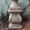 Plinths & Pedestals^Statues & Sculptures Scroll Column Stone Garden Pedestal