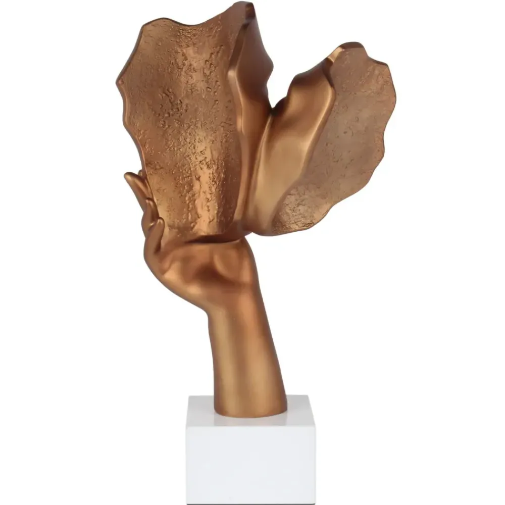 Figurative|Table Top^Statues & Sculptures Secret Kiss 50cm Bronze Resin Indoor Sculpture