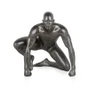 Figurative|Table Top^Statues & Sculptures Shadow Protector 24cm Anthracite Resin Indoor Sculpture
