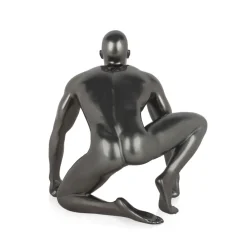 Figurative|Table Top^Statues & Sculptures Shadow Protector 24cm Anthracite Resin Indoor Sculpture