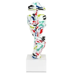 Figurative|Table Top^Statues & Sculptures Silent Warrior 48cm Abstract Resin Indoor Sculpture