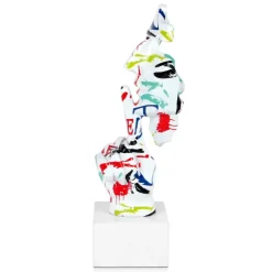 Figurative|Table Top^Statues & Sculptures Silent Warrior 48cm Abstract Resin Indoor Sculpture