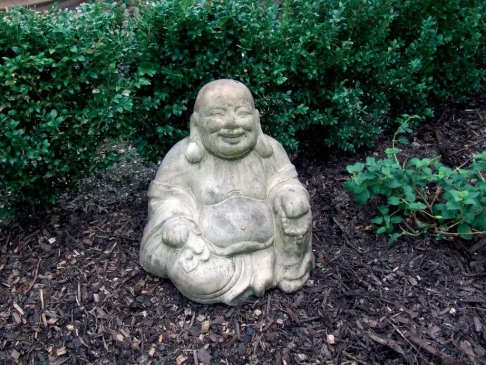 Buddha^Statues & Sculptures Sitting Chinese Buddha Stone Garden Ornament