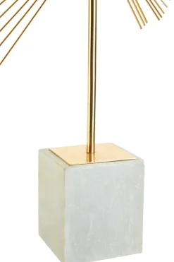 Table Top|Abstract^Statues & Sculptures Solar Flare 66cm Gold Metal Indoor Sculpture