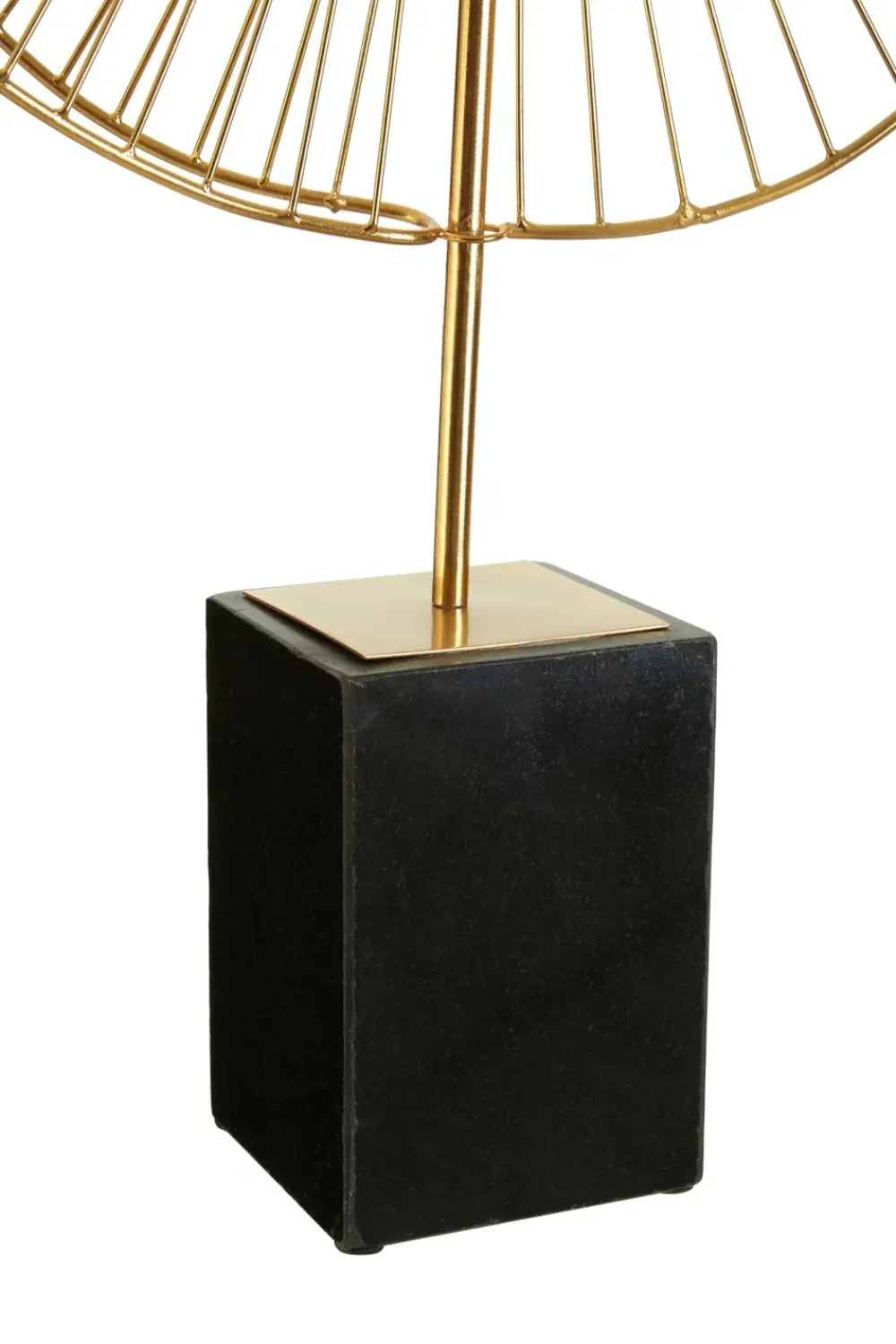 Table Top|Abstract^Statues & Sculptures Solar Interlace 70cm Gold Metal Indoor Sculpture