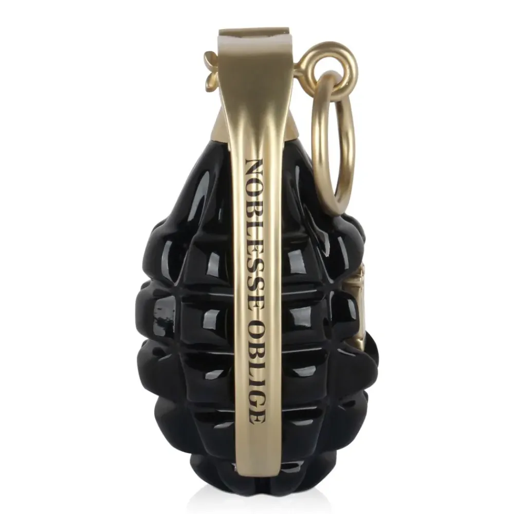 Table Top|Contemporary^Statues & Sculptures Sonic Grenade 25cm Black Resin Indoor Sculpture
