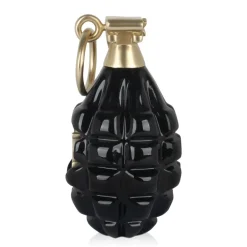 Table Top|Contemporary^Statues & Sculptures Sonic Grenade 25cm Black Resin Indoor Sculpture