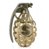 Table Top|Contemporary^Statues & Sculptures Sonic Grenade 25cm Gold Resin Indoor Sculpture