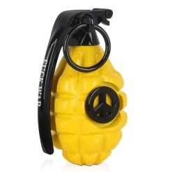 Table Top|Contemporary^Statues & Sculptures Sonic Grenade 25cm Yellow Resin Indoor Sculpture