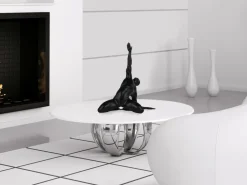 Figurative|Table Top^Statues & Sculptures Soul Ascension 41cm Black Resin Indoor Sculpture