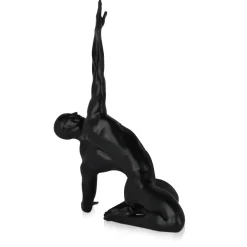 Figurative|Table Top^Statues & Sculptures Soul Ascension 41cm Black Resin Indoor Sculpture