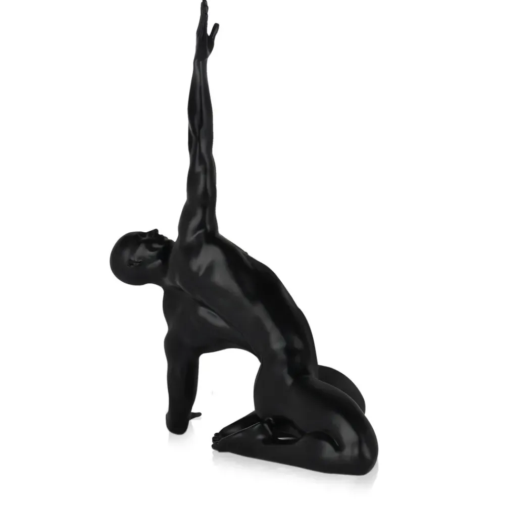 Figurative|Table Top^Statues & Sculptures Soul Ascension 41cm Black Resin Indoor Sculpture