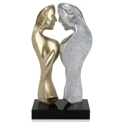 Figurative|Table Top^Statues & Sculptures Soul Reflection 60cm Silver Resin Indoor Sculpture