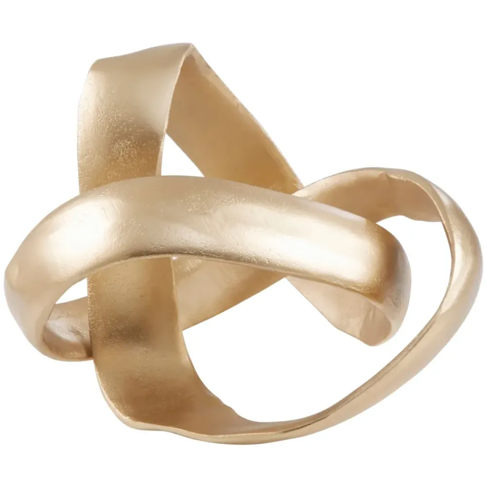 Table Top|Abstract^Statues & Sculptures Spiral Elegance 16cm Gold Metal Indoor Sculpture