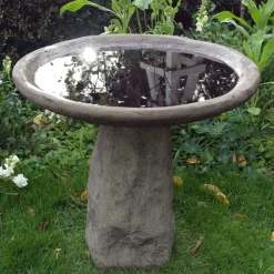 Bird Baths^Statues & Sculptures Staddle Design Stone Garden Birdbath