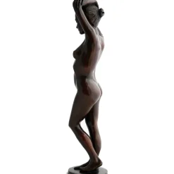 Figurative|Table Top^Statues & Sculptures Standing Woman Bronze Indoor Sculpture