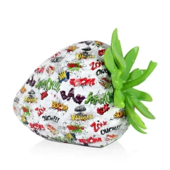 Table Top|Contemporary^Statues & Sculptures Strawberry Pop 31cm Comic Art Resin Indoor Sculpture