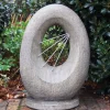 Contemporary^Statues & Sculptures Sunblast Contemporary Stone Garden Sculpture