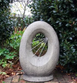 Contemporary^Statues & Sculptures Sunblast Contemporary Stone Garden Sculpture