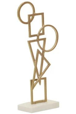 Table Top|Abstract^Statues & Sculptures Symbol Ascent 47cm Gold Metal Indoor Sculpture