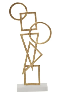 Table Top|Abstract^Statues & Sculptures Symbol Ascent 47cm Gold Metal Indoor Sculpture