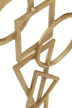 Table Top|Abstract^Statues & Sculptures Symbol Ascent 47cm Gold Metal Indoor Sculpture