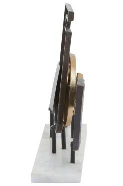 Table Top|Abstract^Statues & Sculptures Symbolic 34cm Metal Indoor Sculpture