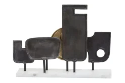 Table Top|Abstract^Statues & Sculptures Symbolic 34cm Metal Indoor Sculpture