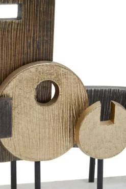 Table Top|Abstract^Statues & Sculptures Symbolic 34cm Metal Indoor Sculpture